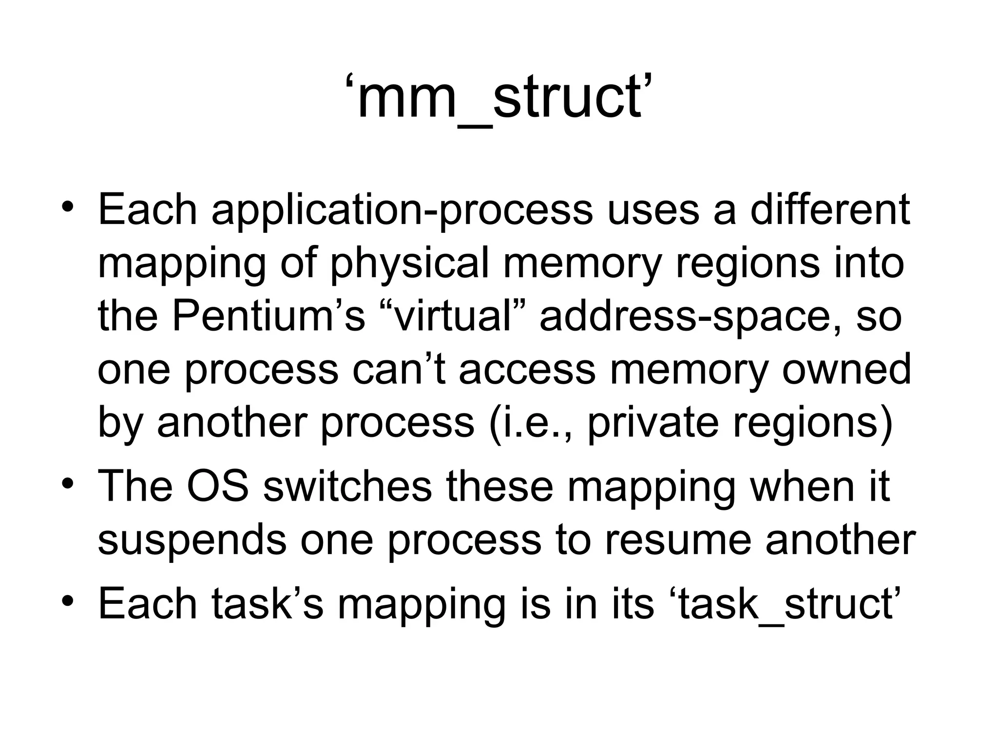 Memory management in linux | PPT