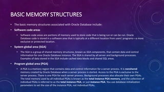 Memory management in oracle | PPTX