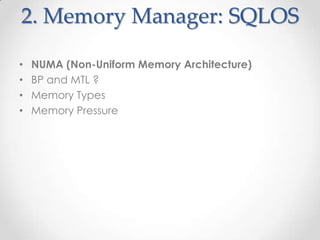Memory management in sql server | PPSX