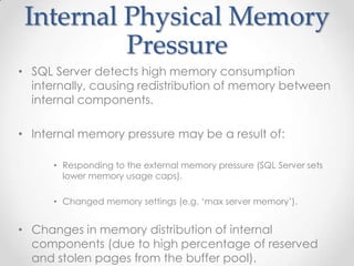 Memory management in sql server | PPSX