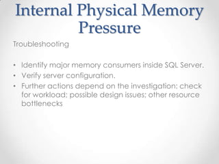 Memory management in sql server | PPSX