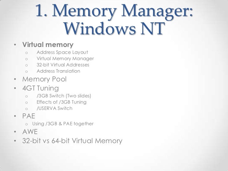 Virtual Memory Windows Vista 64 Bit