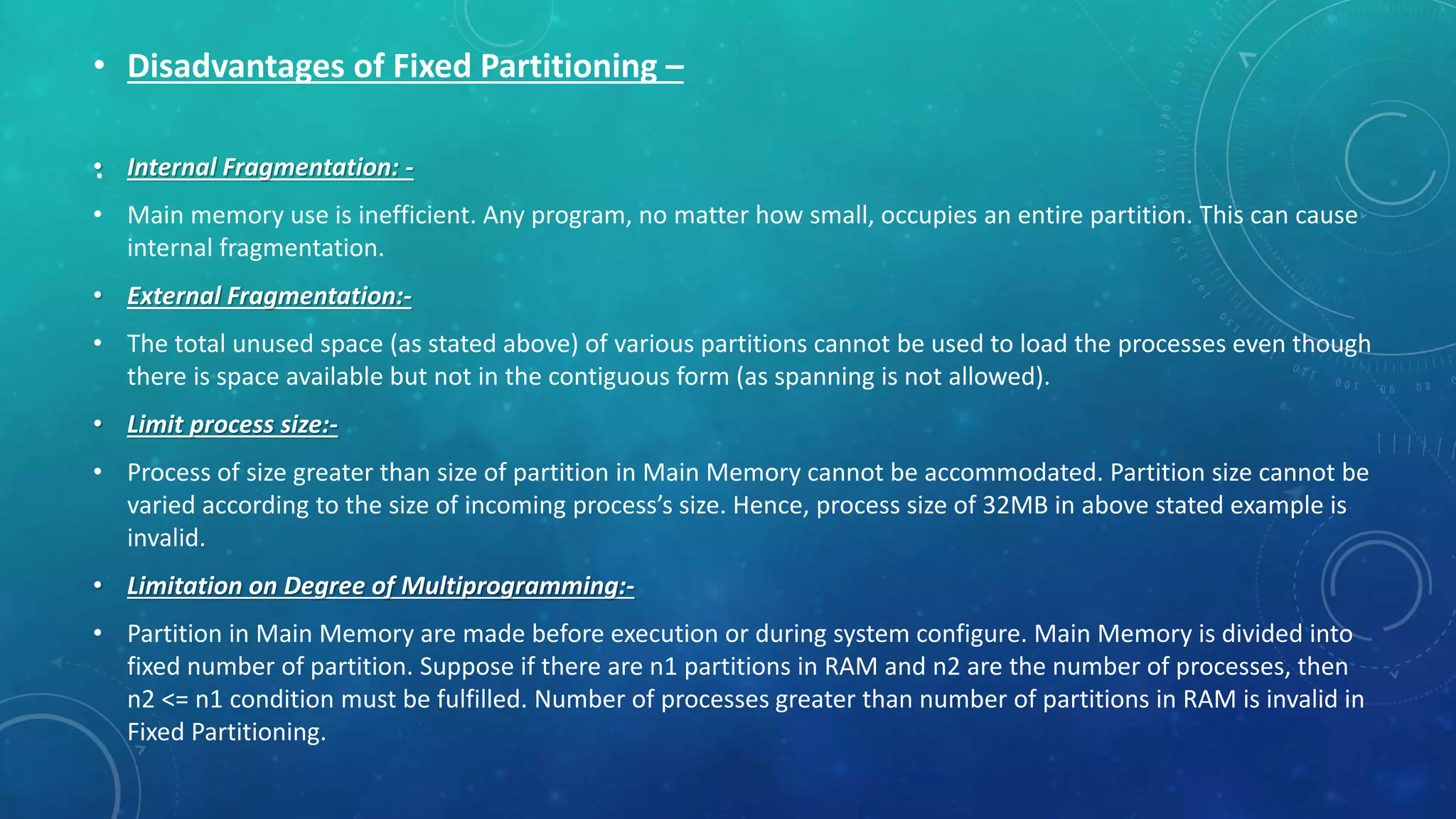 Memory management ppt | PPTX