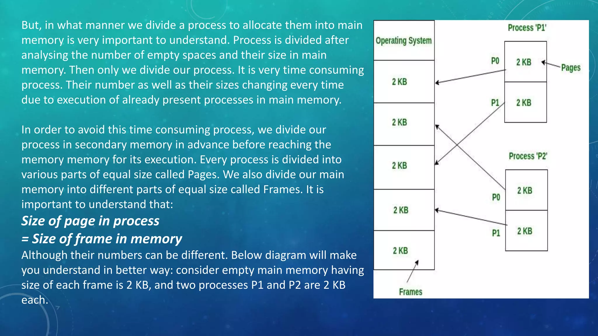 Memory management ppt | PPTX
