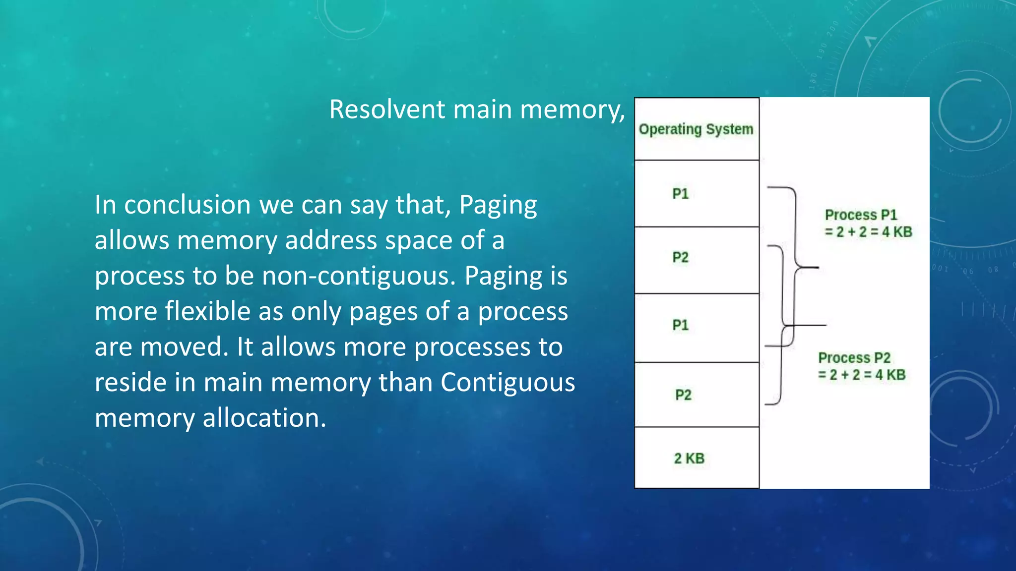 Memory management ppt | PPTX
