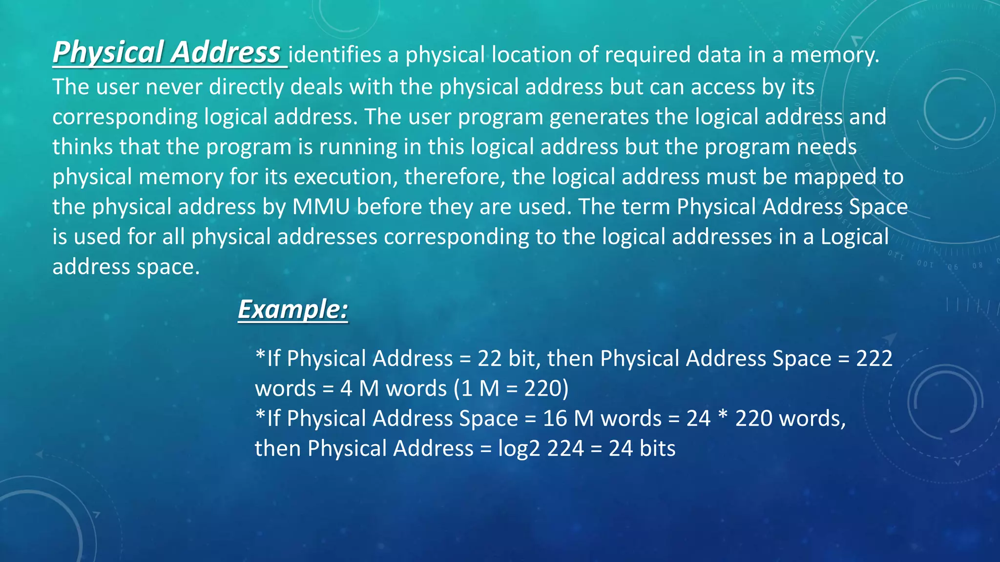 Memory Management Ppt Pptx
