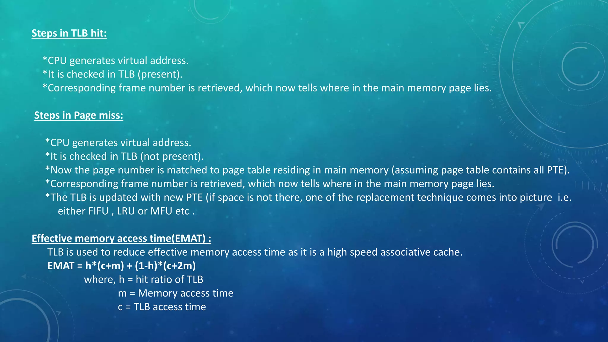Memory management ppt | PPTX