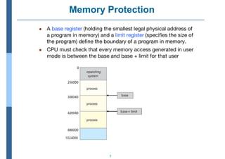 Memory Management(MM) in operating system | PDF