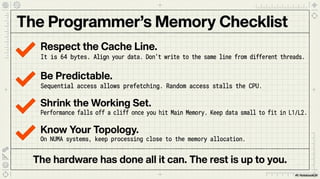 Memory Matters Software Speed - What Every Programmer Should Know About ...