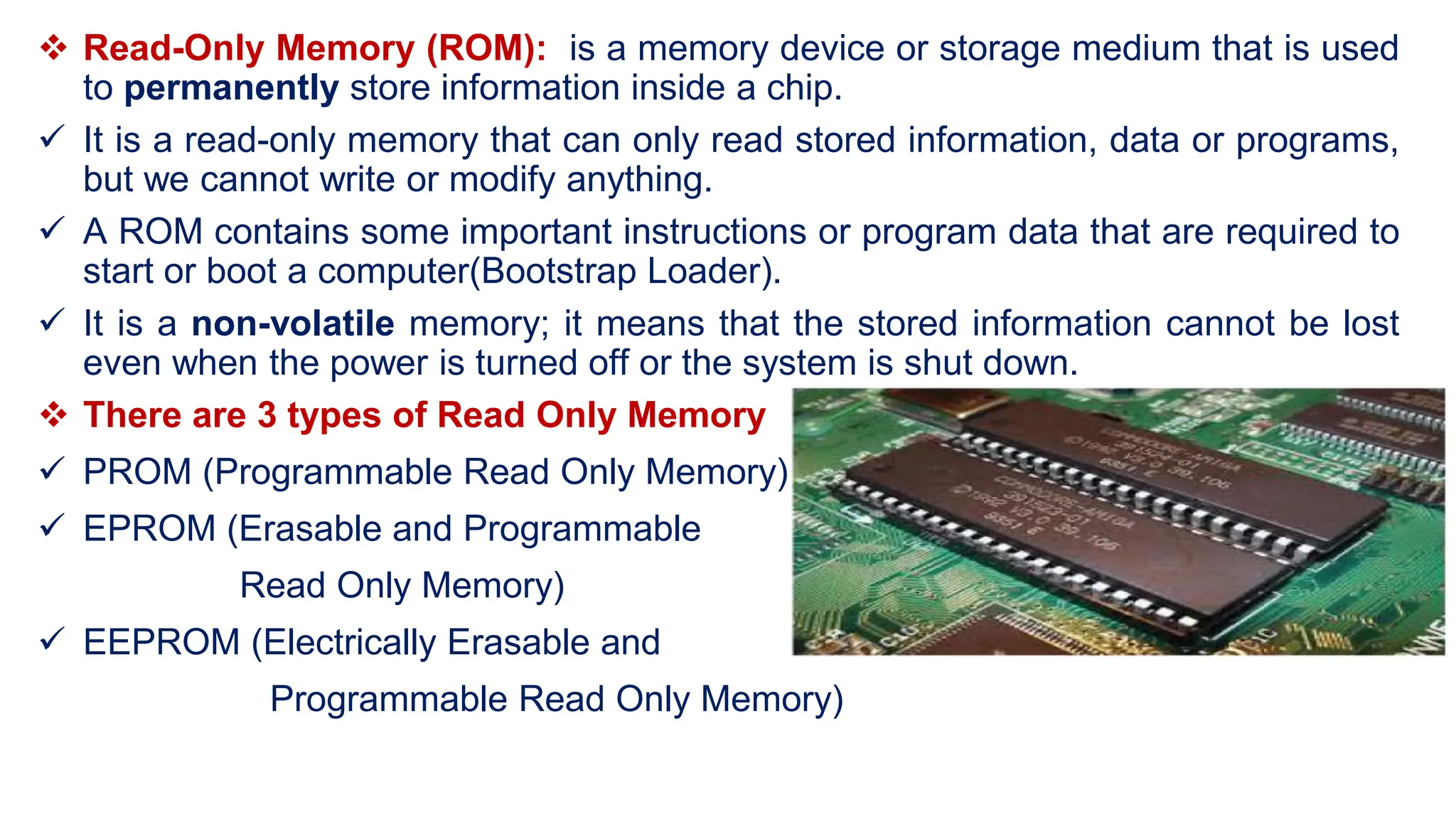 Memory Organization in Computer Organization and Architecture | PPT