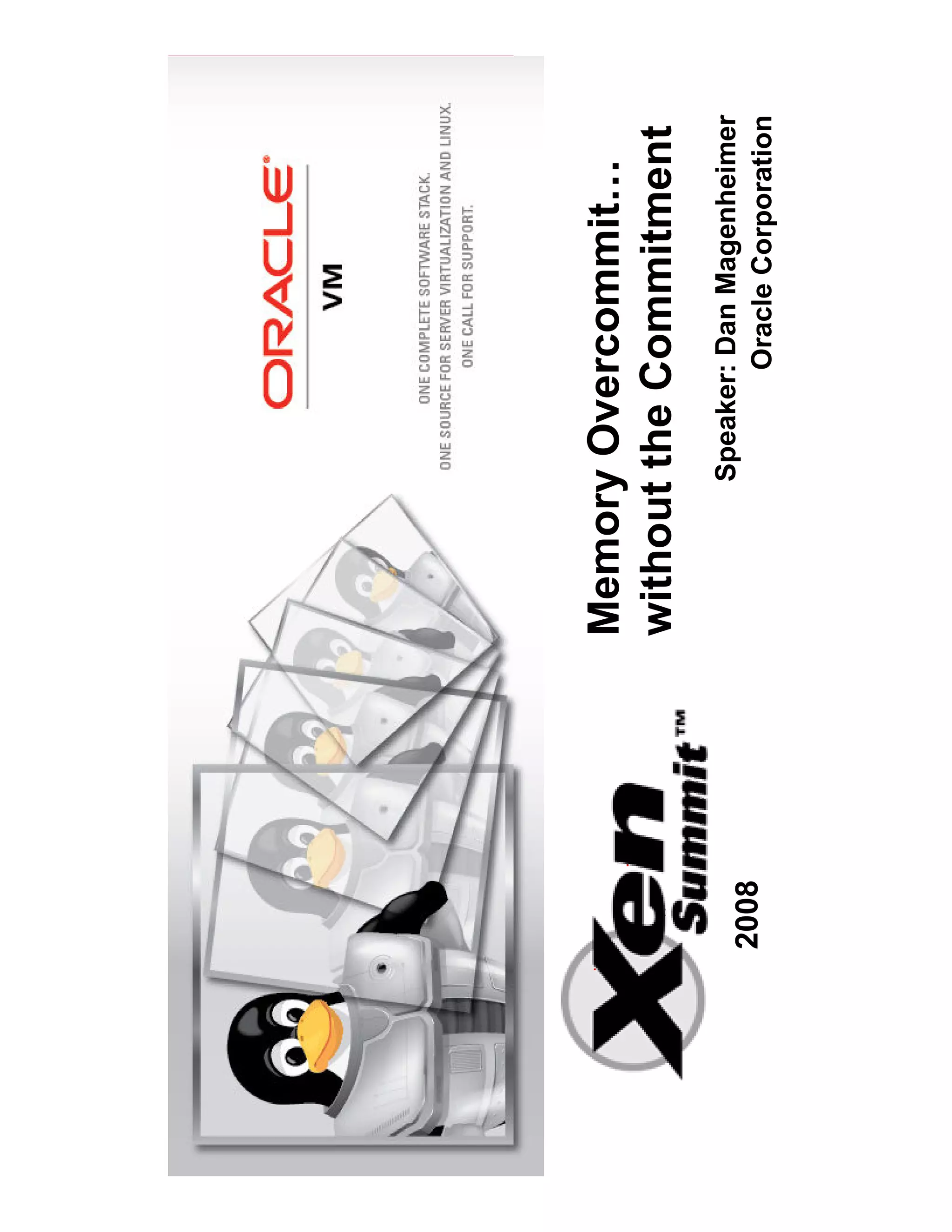 XS Boston 2008 Memory Overcommit