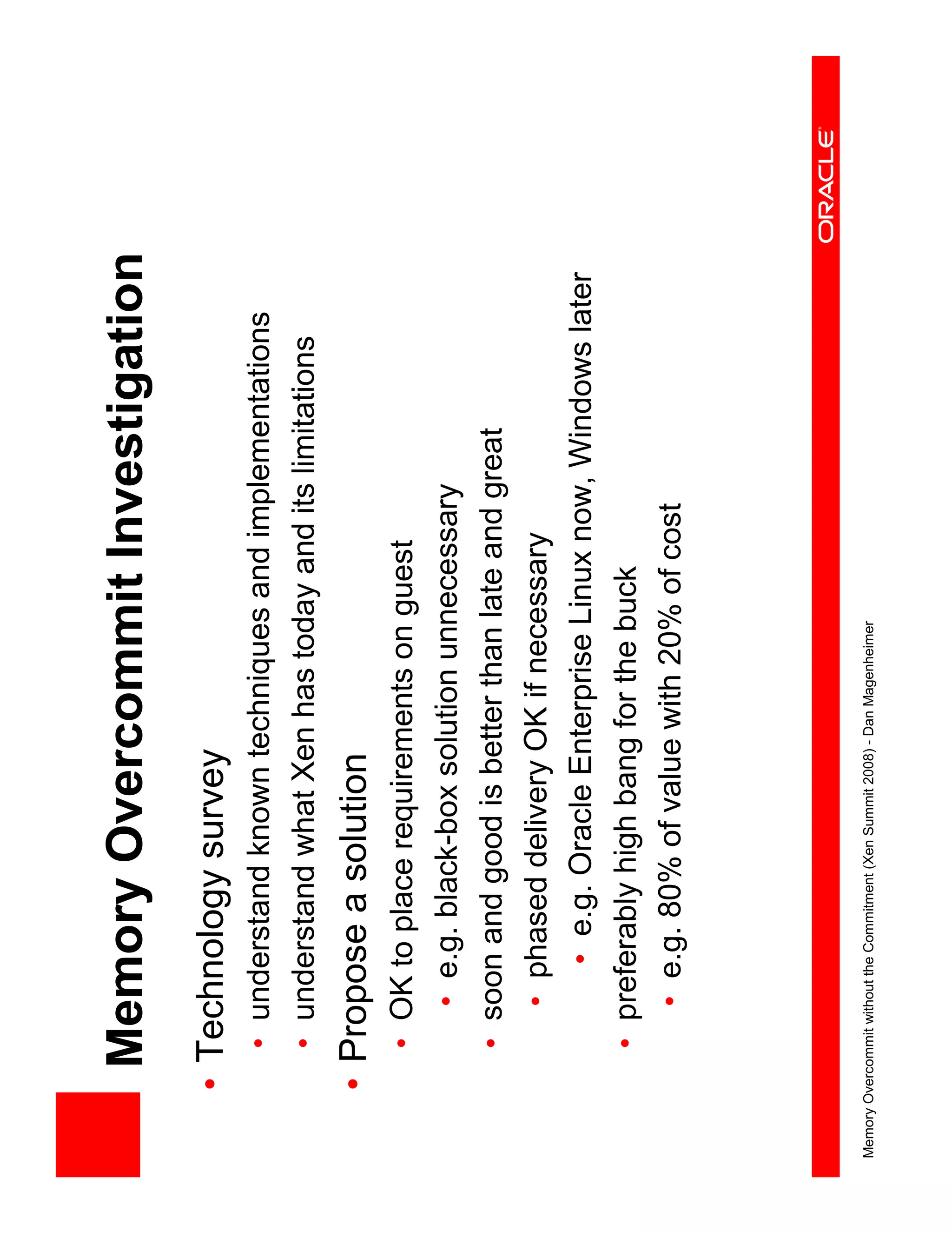 XS Boston 2008 Memory Overcommit