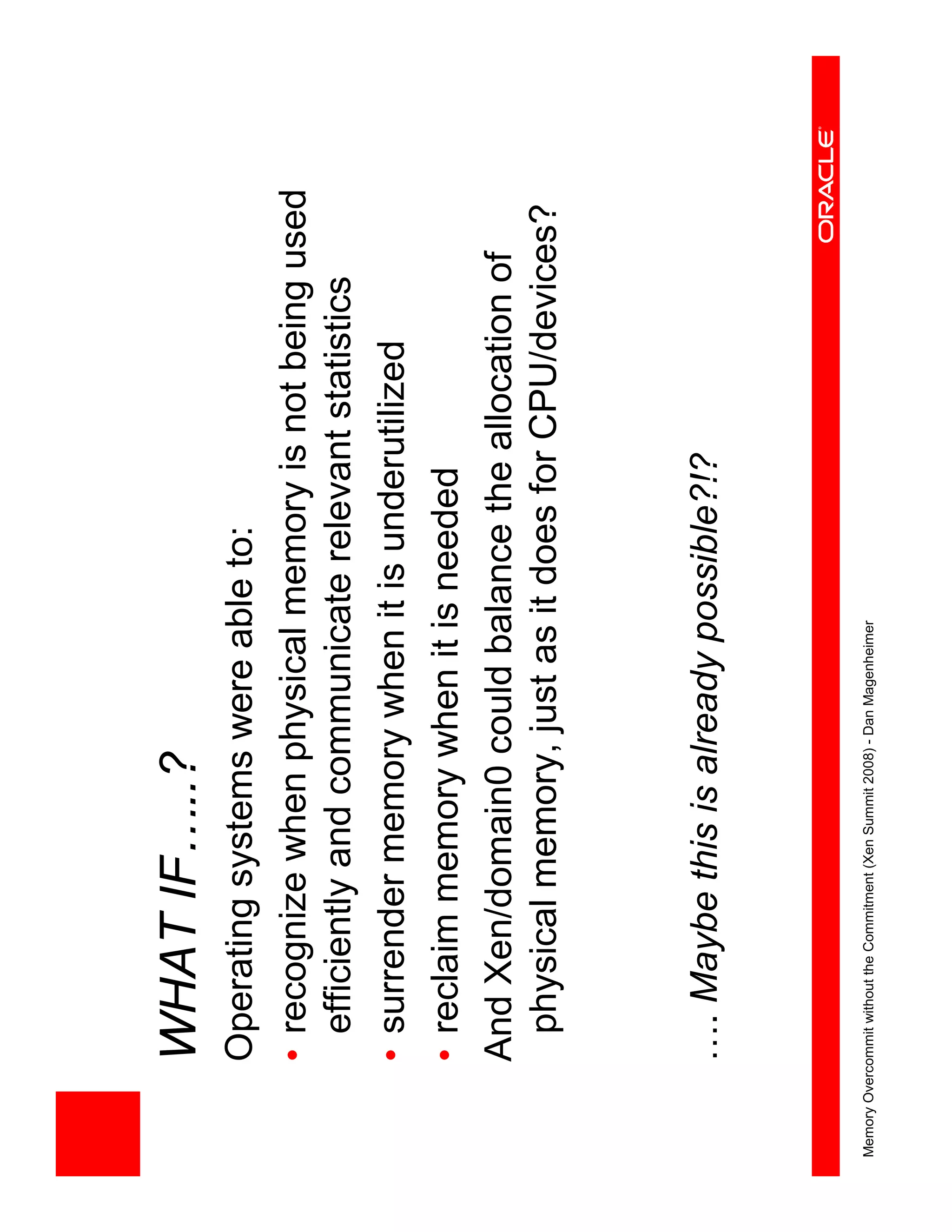 XS Boston 2008 Memory Overcommit