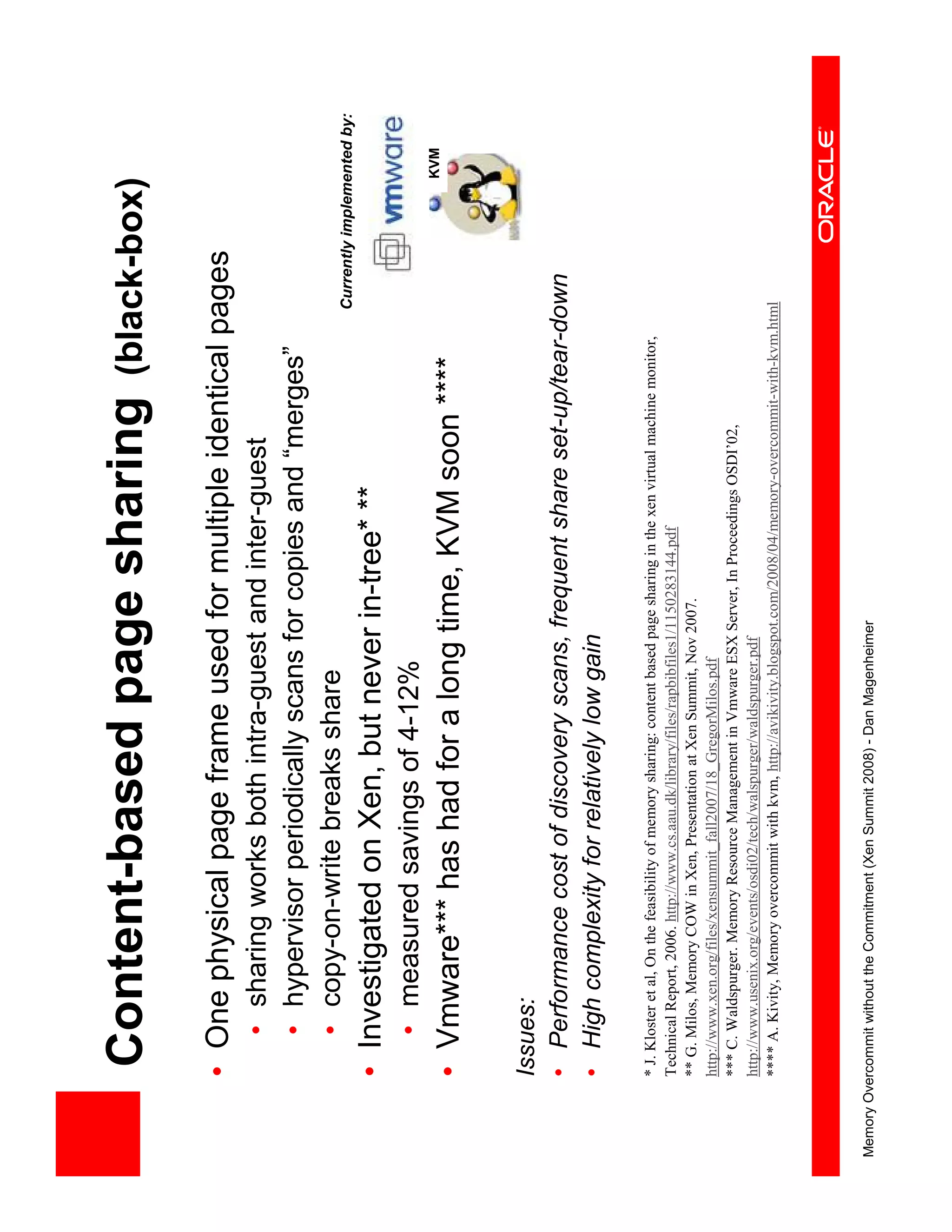 XS Boston 2008 Memory Overcommit
