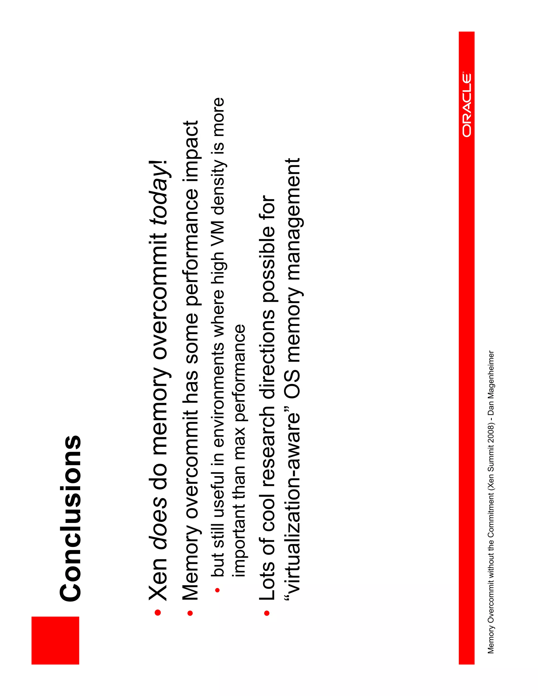 XS Boston 2008 Memory Overcommit