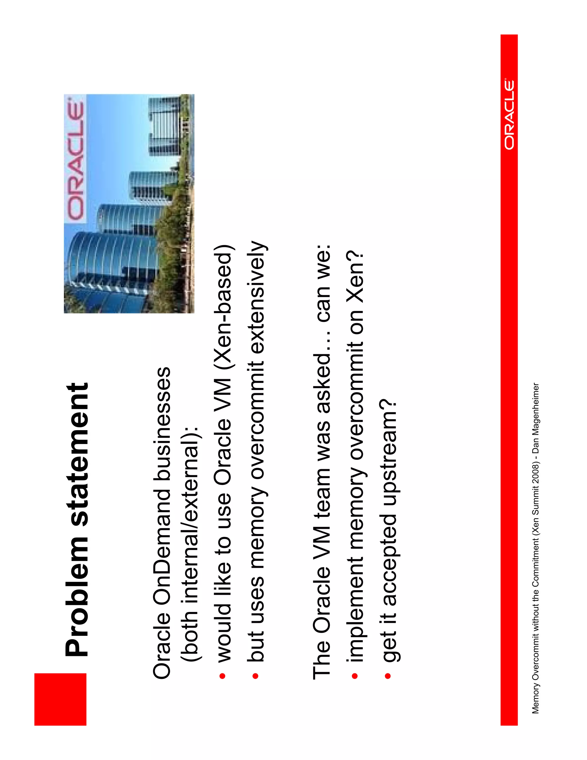 XS Boston 2008 Memory Overcommit