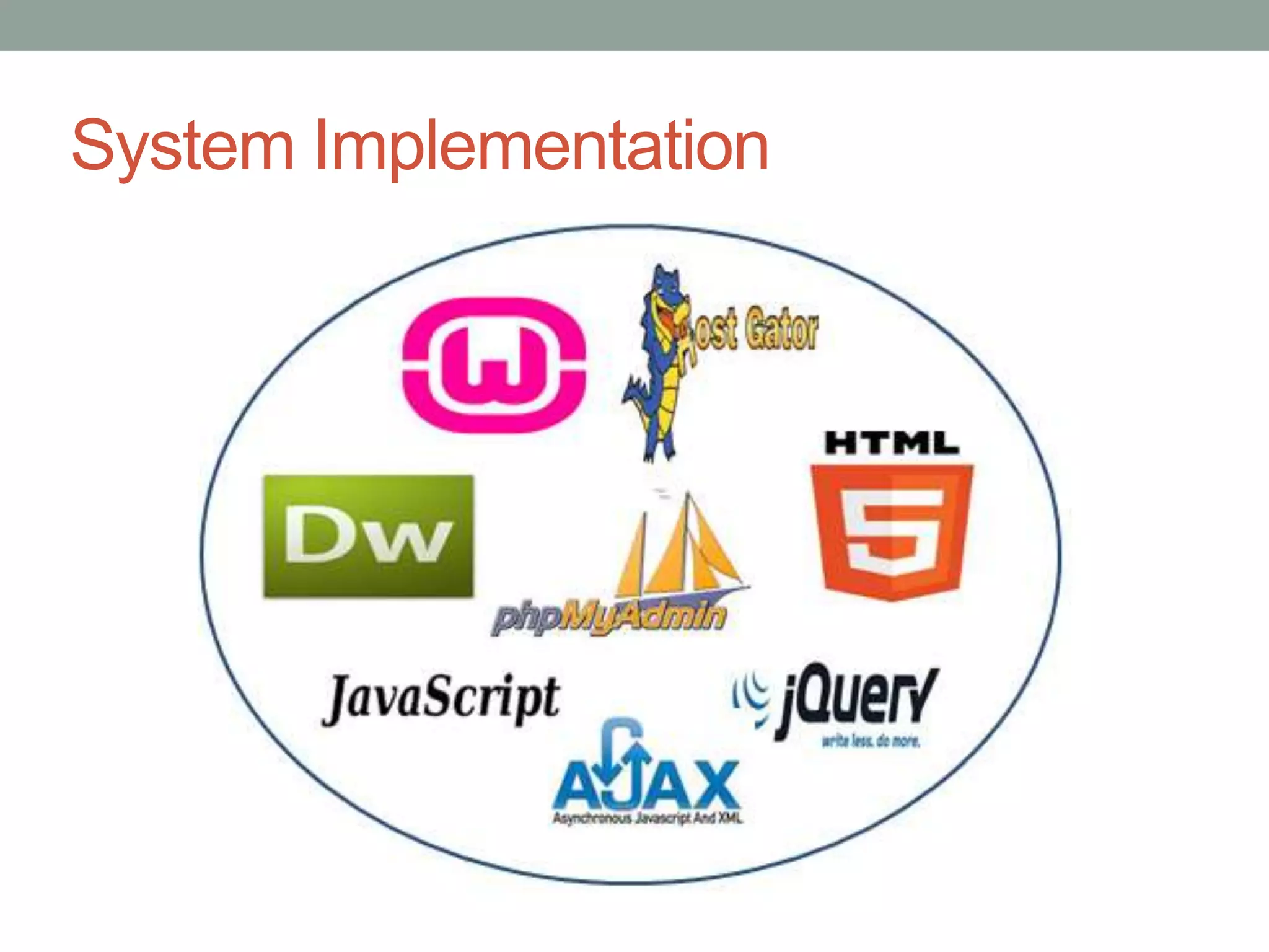 System Implementation
 