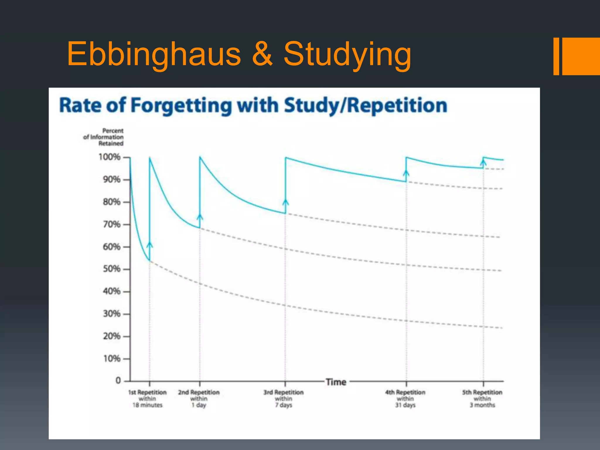 Ebbinghaus & Studying
 