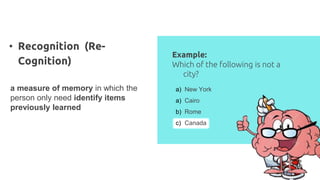 Memory presentation psychology | PPTX