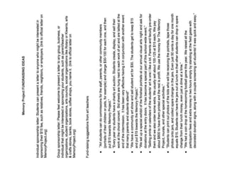 Memory project caea conference