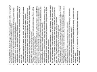 Memory project caea conference