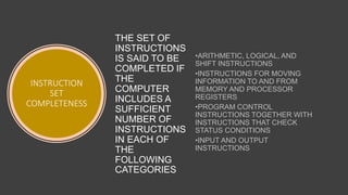 Memory Reference Instructions | PPTX | Operating Systems | Computer ...