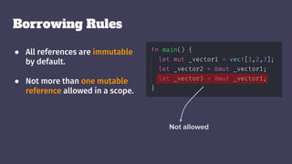 Memory safety in rust | PPTX