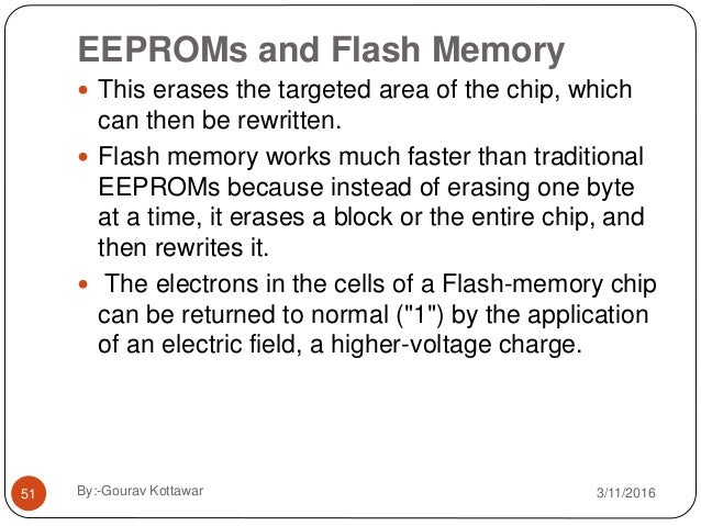 memory system how eeprom works