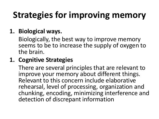 Memory Thinking and Intelligence