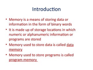 Memory types in fundamental of electronics.pptx