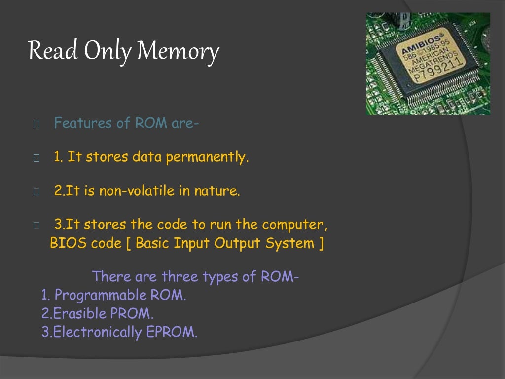 Memory unit