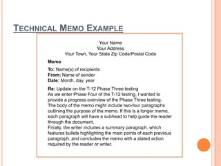 Memo | PPTX