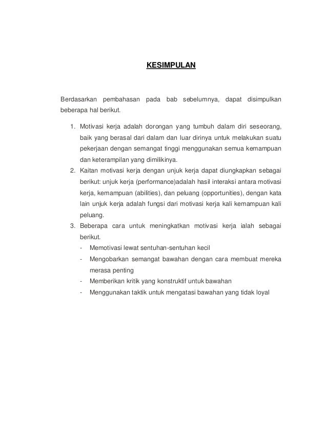 Memotivasi karyawan  Pengantar Bisnis