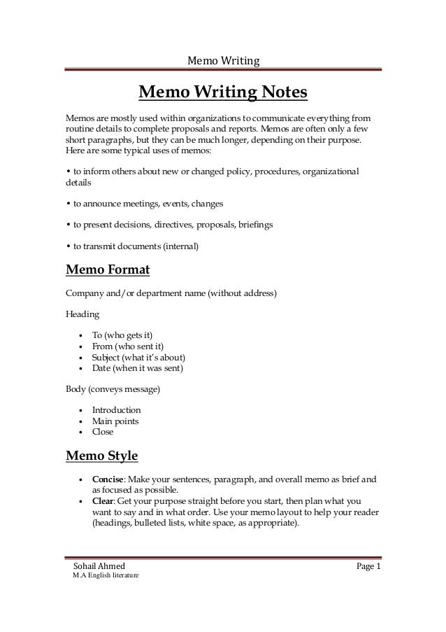 Briefing Memo Template from image.slidesharecdn.com