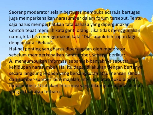Memperkenalkan diri dan orang lain dalam forum resmi (1) Memperkenalkan diri dan orang lain dalam forum resmi (1)