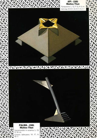 Graphisme & design Memphis - années 80