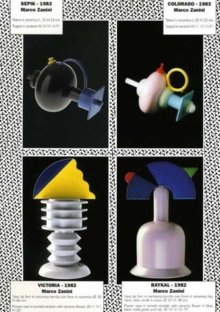 Graphisme & design Memphis - années 80