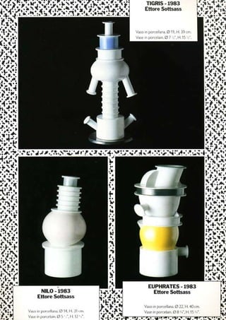 Graphisme & design Memphis - années 80