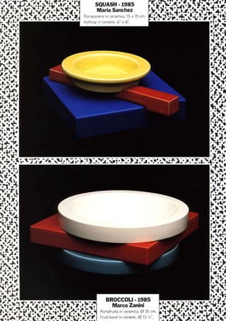 Graphisme & design Memphis - années 80