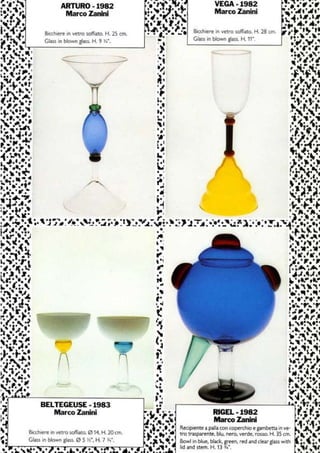 Graphisme & design Memphis - années 80