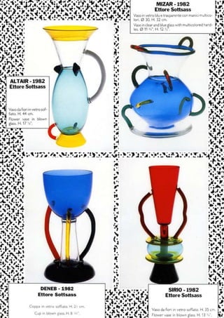 Graphisme & design Memphis - années 80