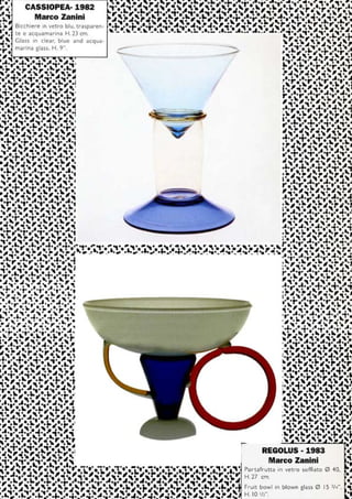 Graphisme & design Memphis - années 80