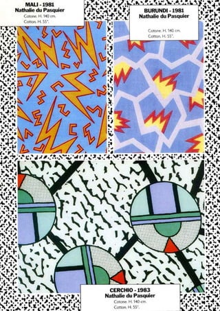 Graphisme & design Memphis - années 80