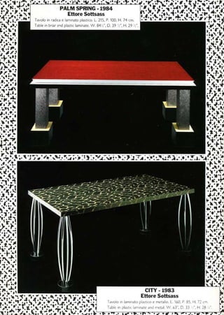 Graphisme & design Memphis - années 80