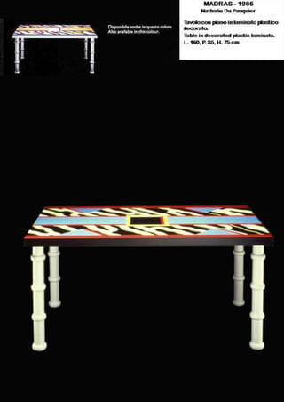 Graphisme & design Memphis - années 80