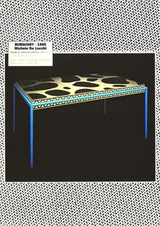 Graphisme & design Memphis - années 80