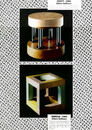 Graphisme & design Memphis - années 80