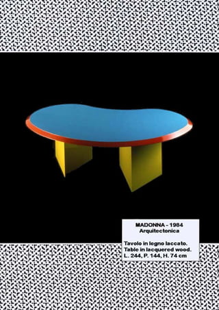 Graphisme & design Memphis - années 80