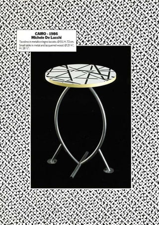 Graphisme & design Memphis - années 80