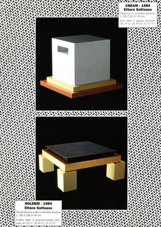 Graphisme & design Memphis - années 80